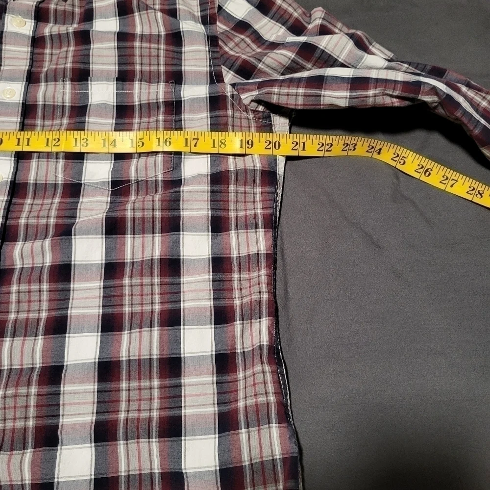 Banana Republic Mens Soft Washed Tailored Slim Fit Button Down Shirt Medium